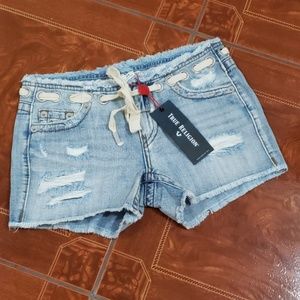 True Religion Cutoff Shorts